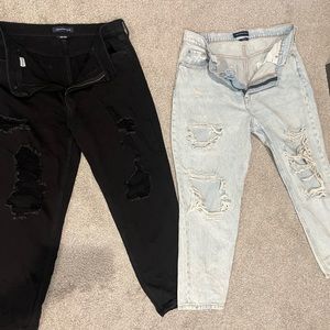 Aeropostale mom jeans